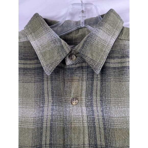 Vintage Wrangler Rugged Wear Thermal Lined Flannel Shirt Jacket Shacket Mens Lrg - Picture 6 of 15